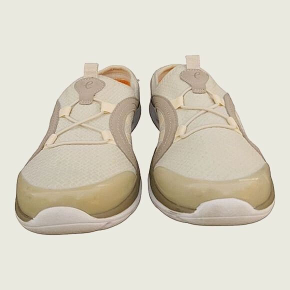 Easy Spirit e360 Casual Comfort "Quads" Gray Cream Slip-on Size 8 - Picture 3 of 11